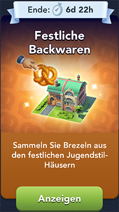 Festliche Backwaren Start