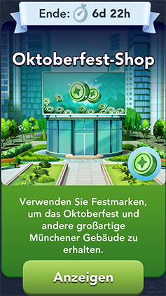 Oktoberfest Shop Start