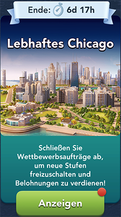 Lebhaftes Chicago Start