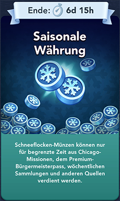 Saisonale Währung Start