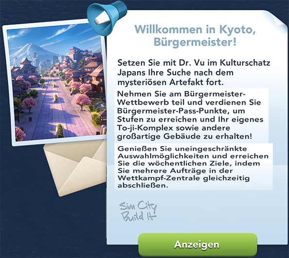 Bürgermeister Wettbewerb Info