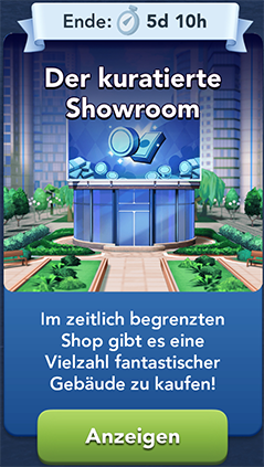Der kuratierte Showroom Start