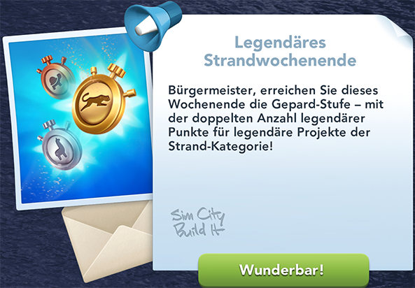 Legendäres Strandwochenende Info