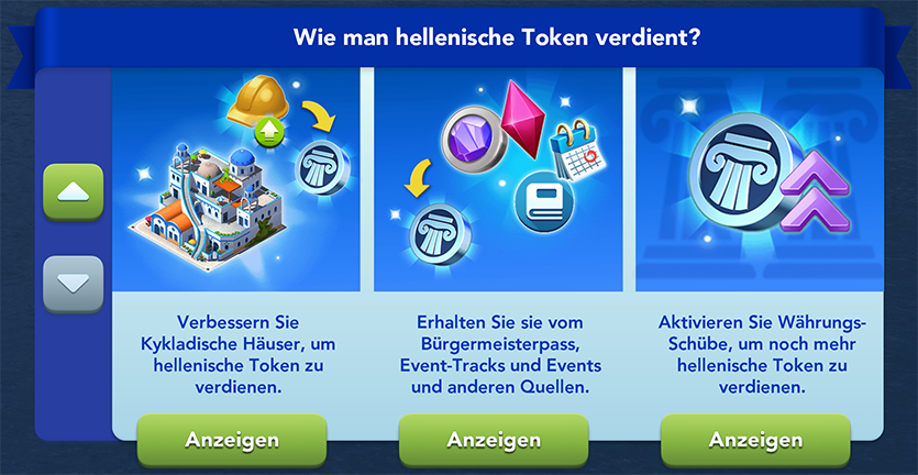 Wie man Hellenische Token verdient Start