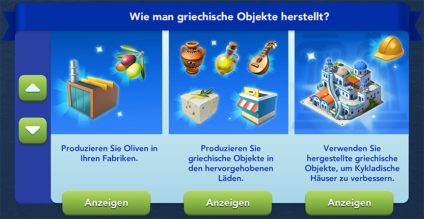 Wie man griechische Objekte herstellt Start