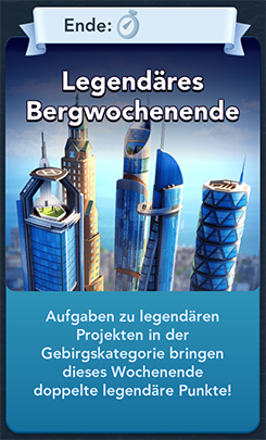 Legendäres Bergwochenende Start