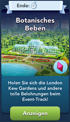 Botanisches Beben Start