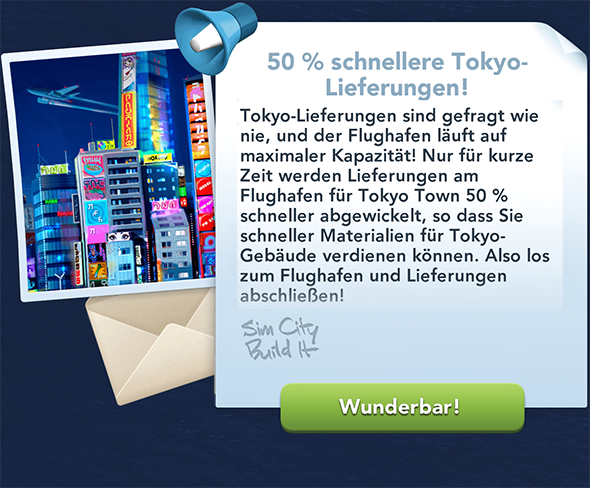 50 schnellere Tokyo Lieferungen info