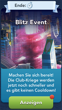 Blitz Event Start