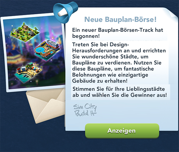 Neue Bauplan Börse Info