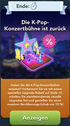 Die K Pop Konzertbühne Start