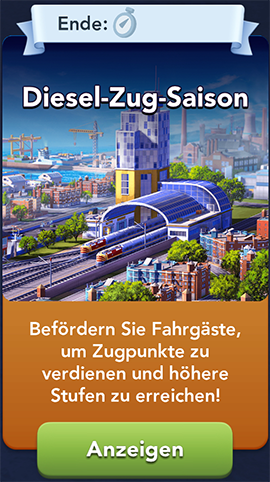 Diesel Zug Saison Start