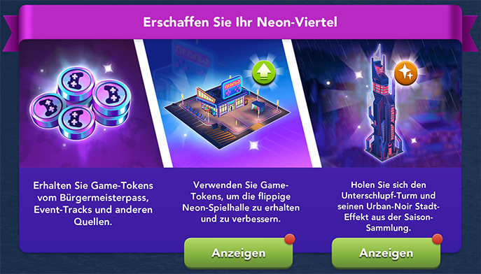 Start Start Neon Viertel Start